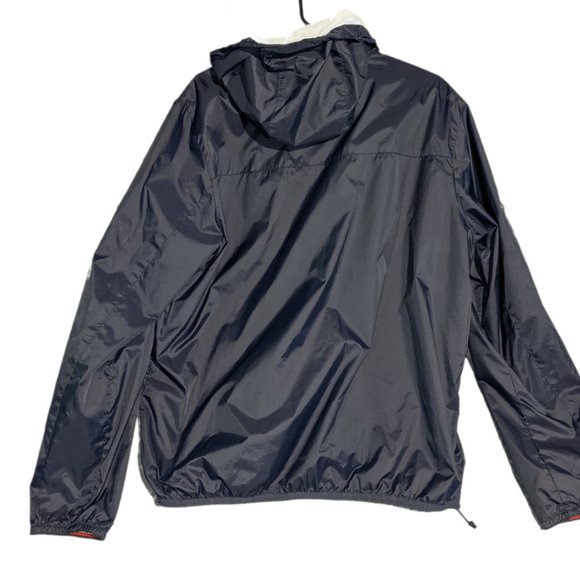 Tommy Hilfiger Mens Lightweight Active Water Resistant Hooded Rain Jacket - Picture 2 of 3